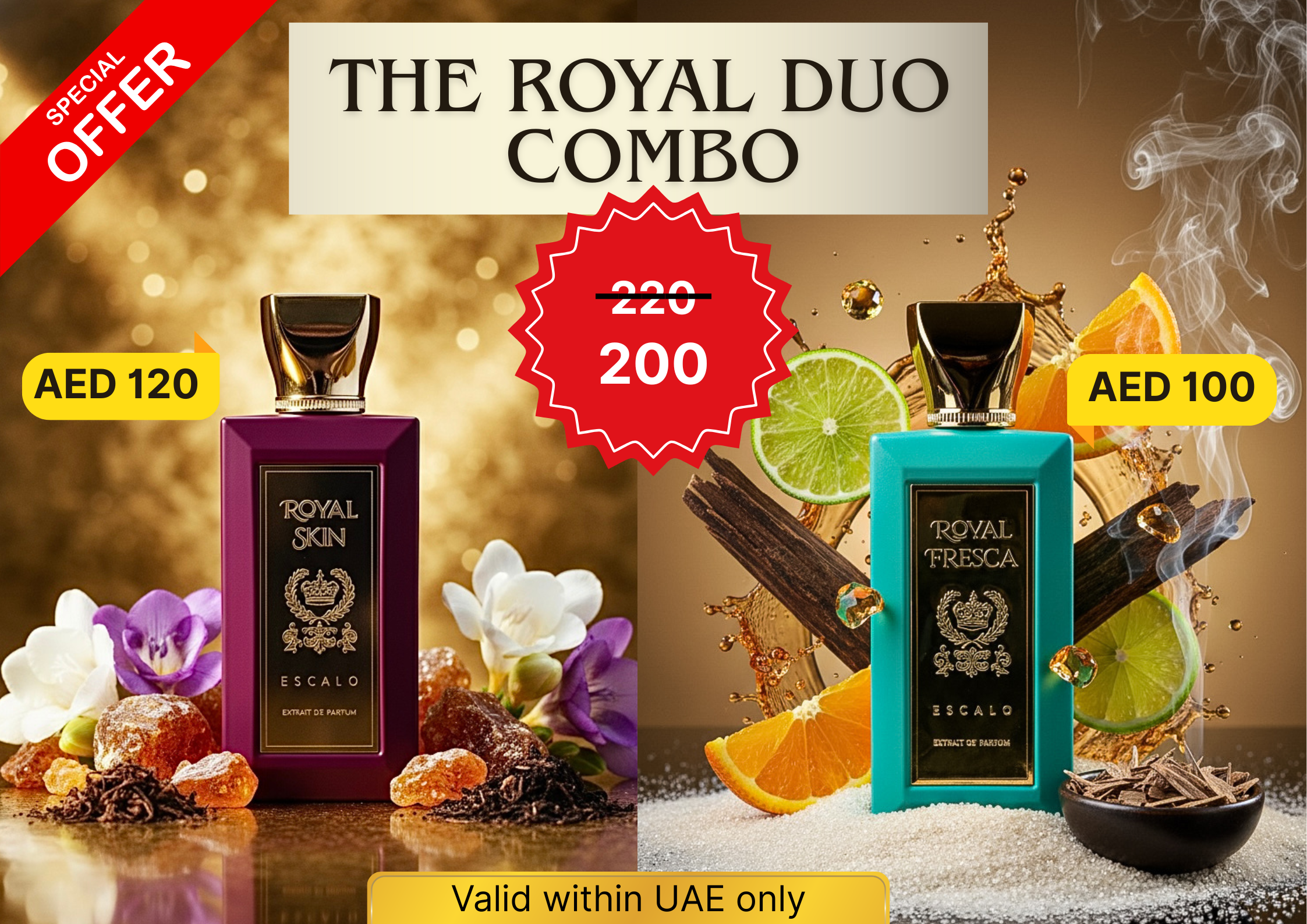 Royal Duo Combo Offer (Royal Skin + Royal Fresca)